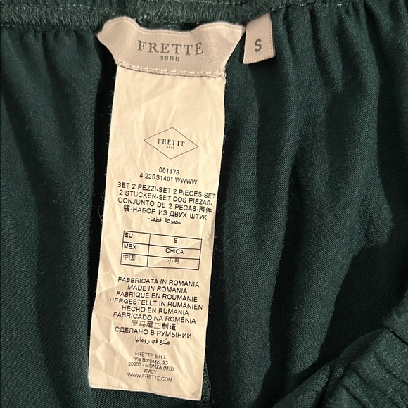 Frette Pajama set small forest green - Picture 5 of 14